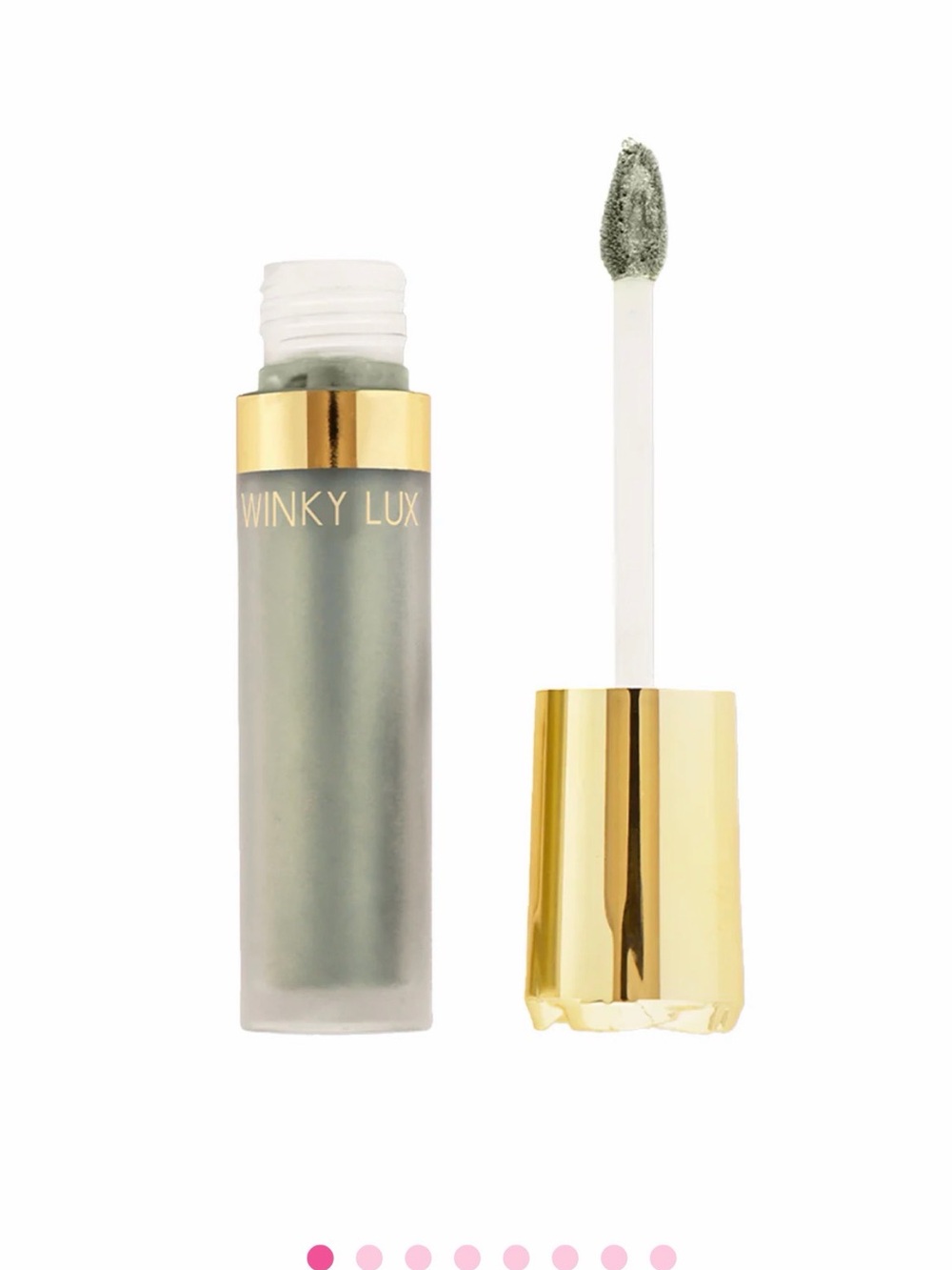 WINKY LUX Metallic Sage Liquid Eyeshadow - Olive Green
